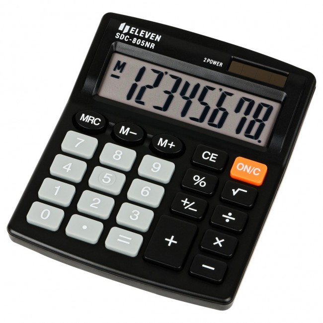 Eleven office calculator SDC-805NR
