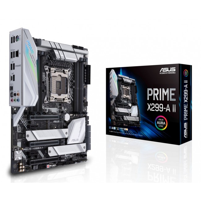 ASUS Prime X299-A II LGA 2066 (Socket R4) ATX Intel X299 ASUS Prime X299-A II LGA 2066 (Socket R4) ATX Intel X299