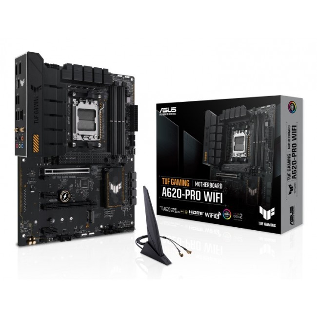 ASUS TUF GAMING A620-PRO WIFI AMD A620 Socket AM5 ATX ASUS TUF GAMING A620-PRO WIFI AMD A620 Socket AM5 ATX