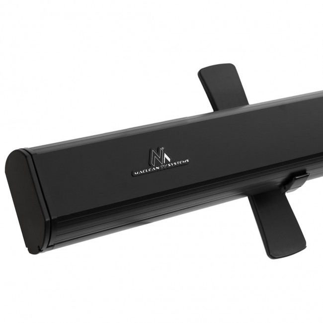 Maclean MC-964 portable projection screen, compact, floor, 100