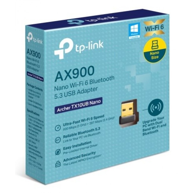 TP-Link Archer TX10UB Nano Bluetooth 600 Mbit/s