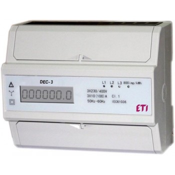 METER ELECTRICITY MODULAR 3F DEC-3