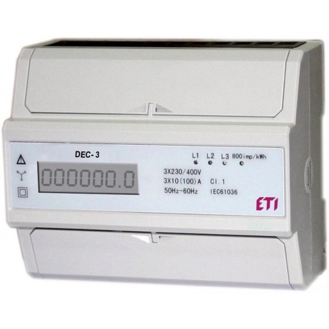 METER ELECTRICITY MODULAR 3F DEC-3
