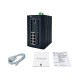 LevelOne 20-Port L2 Plus Managed Industrial Switch, 8 x 1GbE RJ45, 8 x 1GbE SFP, 4 x 1/2.5GbE SFP, DIN-Rail, -40 C to 80 C