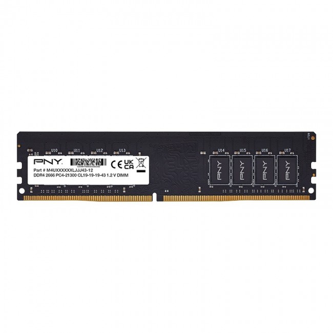 PNY MD16GSD42666-SB memory module 16 GB 1 x 16 GB DDR4 288-pin DIMM