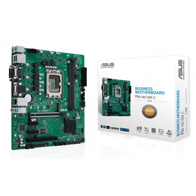 ASUS Pro H610M-C-CSM - bundkort - micr