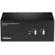 Trendnet TK-240DP KVM switch Black Trendnet TK-240DP KVM switch Black