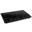 Induction cooker, two-burner adjustable hob, 2000W + 2000W BLOW