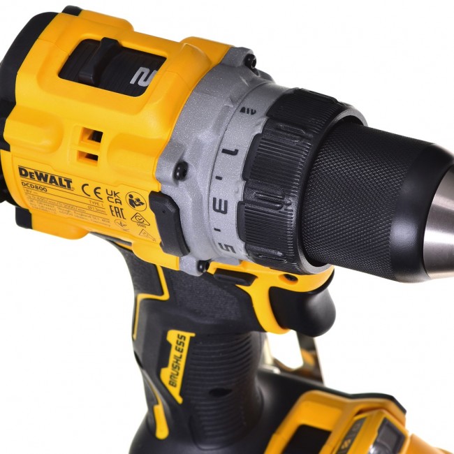 DEWALT WKRĘTARKA 18V DCD800E1T 90Nm 1x1,7Ah POWERSTACK BL TSTAK DEWALT WKRĘTARKA 18V DCD800E1T 90Nm 1x1,7Ah POWERSTACK BL TSTAK