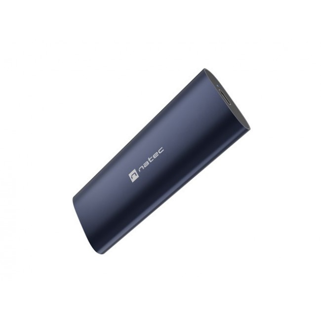 NATEC RHINO M.2 NVME LITE EXTERNAL SSD ENCLOSURE USB-C 3.2 GEN 2 STEEL NAVY