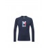 Koszulka męska MILLET Trilogy Wool Ts Ls M granatowa - XL