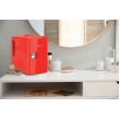 ELLE Home ESDAF101RDEU 4L Mini Fridge Red ELLE Home ESDAF101RDEU 4L Mini Fridge Red