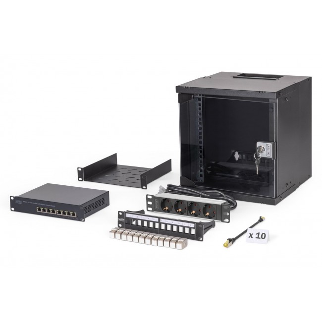 Digitus SOHO Pro network set, 254 mm (10