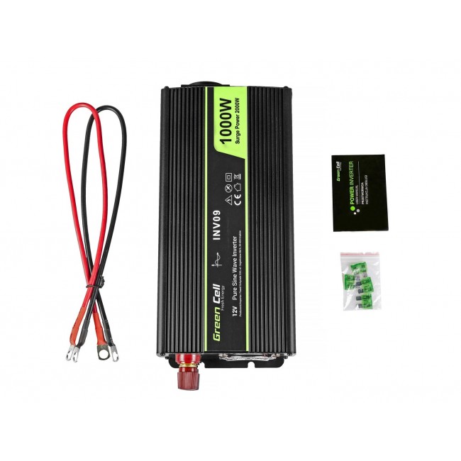 Green Cell - DC til AC inverter - 2000 Green Cell - DC til AC inverter - 2000