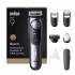 Braun BeardTrimmer 9 BT9520 beard trimmer Battery 52 2 cm Wet & Dry Black, Grey