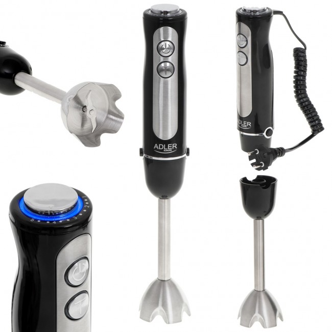 Adler AD 4625B blender Immersion blender 1500 W Black Adler AD 4625B blender Immersion blender 1500 W Black