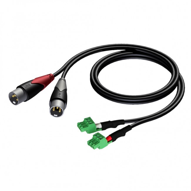 Signal Cable AUDAC CLA834/0.5 (0.5m) Signal Cable AUDAC CLA834/0.5 (0.5m)