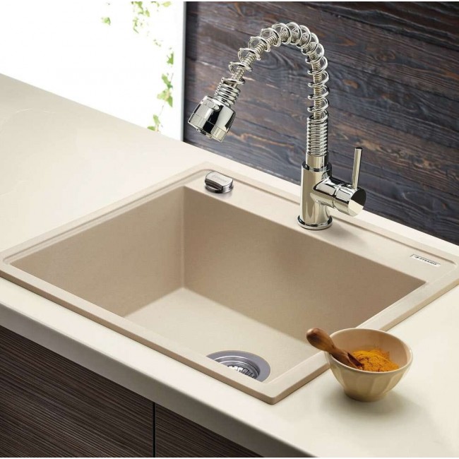 PYRAMIS CAMEA (53x50) 1B granite sink 070007801 sand beige