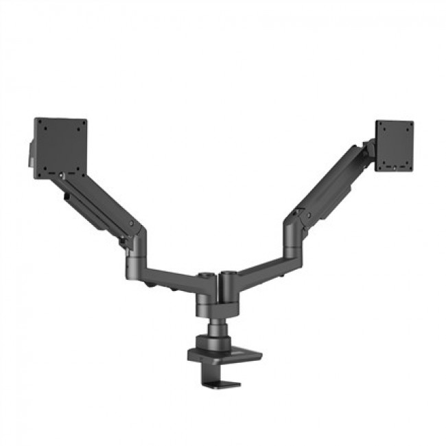 EDBAK Desk Mount | DMV02 Dual Swing Arm | Height adjustment, Tilt | 19-35 EDBAK Desk Mount | DMV02 Dual Swing Arm | Height adjustment, Tilt | 19-35