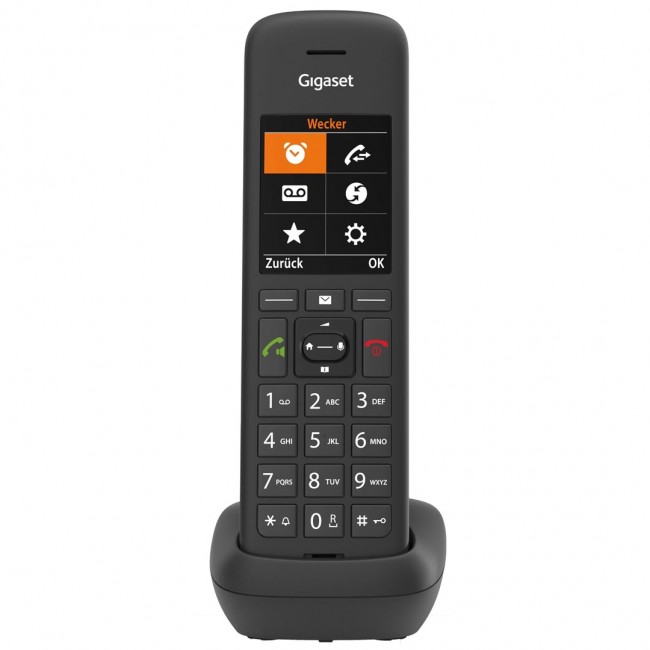 Gigaset C575HX DECT telephone Caller ID Black