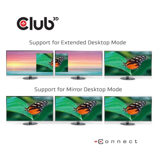 CLUB3D UNIVERSAL USB Gen1 Type-C Triple Display Dynamic PD Charging Dock with 65 Watt PS ( VGA, HDMI, DP, ETHERNET) CLUB3D UNIVERSAL USB Gen1 Type-C Triple Display Dynamic PD Charging Dock with 65 Watt PS ( VGA, HDMI, DP, ETHERNET)