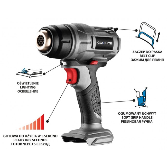 Graphite 58G082 heat gun Graphite 58G082 heat gun