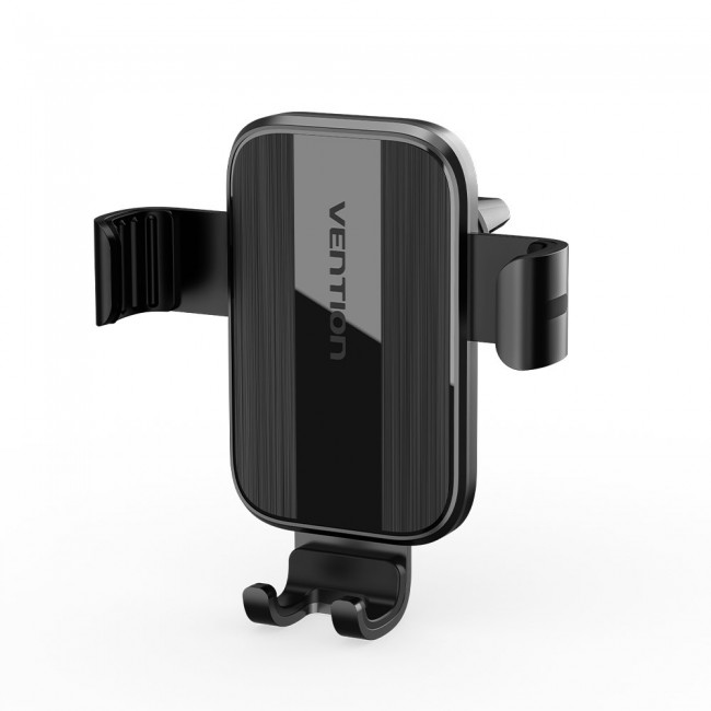 Vention Auto-Clamping Car Phone Mount With Duckbill Clip Black Square Fashion Type Vention Auto-Clamping Car Phone Mount With Duckbill Clip Black Square Fashion Type