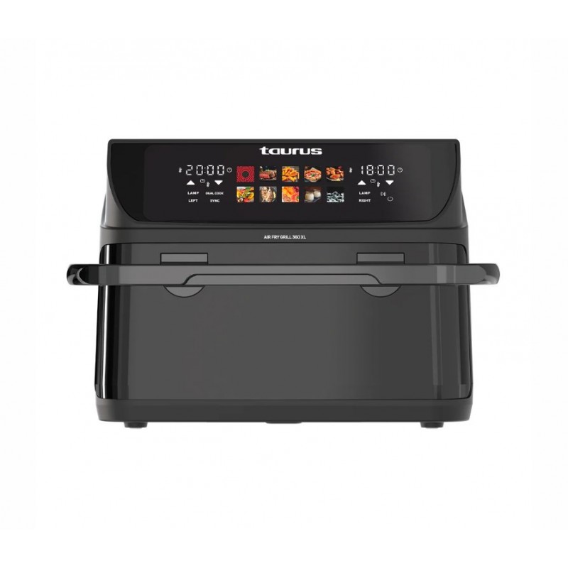 Fat-free deep fryer with long basket and grill Taurus 973004000