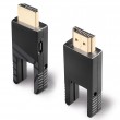Lindy 10m Fibre Optic Hybrid Micro-HDMI 18G Cable with Detachable HDMI and DVI Connectors