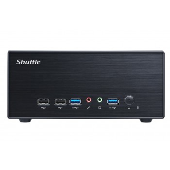 Shuttle XP slim XPC slim Barebone XH610G2 - S1700, Intel H610, 1xDP, 2xHDMI, 2 PCIe Slots (1x 16X & 1x X1), 2x Intel LAN (1G + 2.5G), 8x USB, 1x 2.5