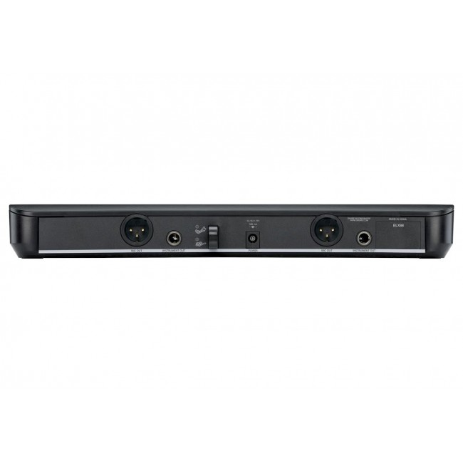 Shure BLX288E/SM58-H8E - wireless system with receiver and two SM58 microphones