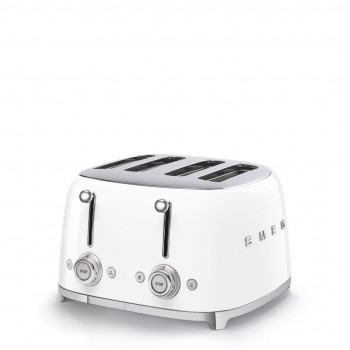 Toaster Smeg for 4 slices, white