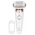 BRAUN Silk-epil 9-011 3D IPL Epilator, Wet & Dry, White, Gold