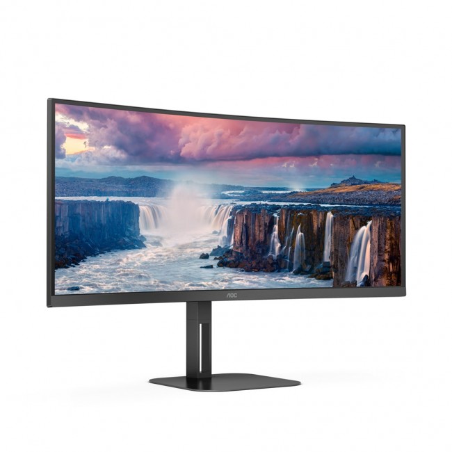 AOC V5 CU34V5C/BK computer monitor 86.4 cm (34 AOC V5 CU34V5C/BK computer monitor 86.4 cm (34