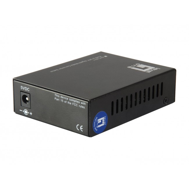 LevelOne RJ45 to SFP Gigabit Media Converter Switch, 2 x SFP, 1 x RJ45 LevelOne RJ45 to SFP Gigabit Media Converter Switch, 2 x SFP, 1 x RJ45