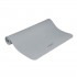 Mata gimnastyczna do wicze joga, pilates, fitness, 200x115cm, grubo 1cm, materia TPE, szara, REBEL ACTIVE