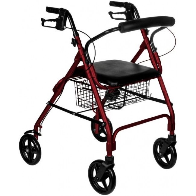 Palermo Premium RF- 615/C REHAFUND four-wheeled walking frame Palermo Premium RF- 615/C REHAFUND four-wheeled walking frame