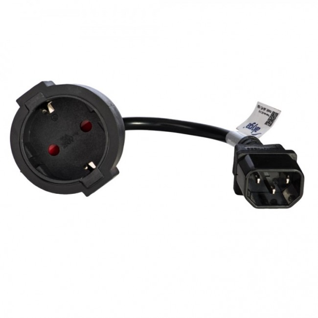 Akyga AK-PC-10A power cable Black 0.15 m CEE7/4