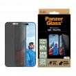 PanzerGlass 2-Way Privacy Screen Protector iPhone 16 Pro | Ultra-Wide Fit w. EasyAligner Clear screen protector Apple 1 pc(s)