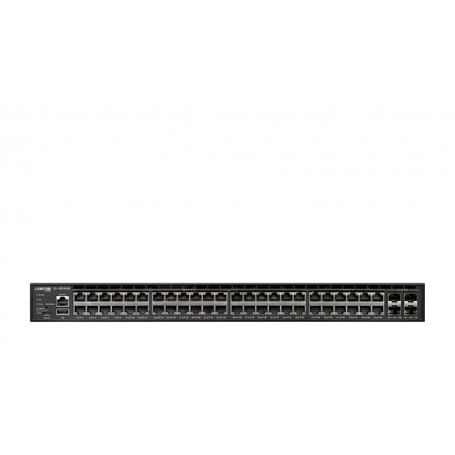 LANCOM XS-4554YUP Managed L3 10G Ethernet (100/1000/10000) Power over Ethernet (PoE) 1U Black