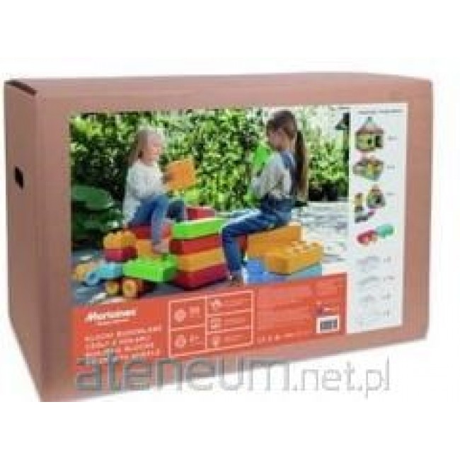 Marioinex brick building blocks + 2 wheels, 30 pieces Marioinex brick building blocks + 2 wheels, 30 pieces