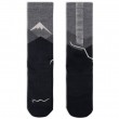 BUFF Merino Lightweight Crew Sock LWC1, Grey, Black L