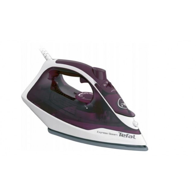 Tefal Express Steam FV2835E0 iron Dry & Steam iron Cerilium soleplate 2400 W Purple, White Tefal Express Steam FV2835E0 iron Dry & Steam iron Cerilium soleplate 2400 W Purple, White