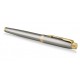 Parker IM fountain pen Cartridge filling system Brushed steel 1 pc(s)