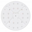 Round aluminium shower stool