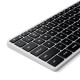Satechi Slim X3 keyboard Bluetooth numpad silver