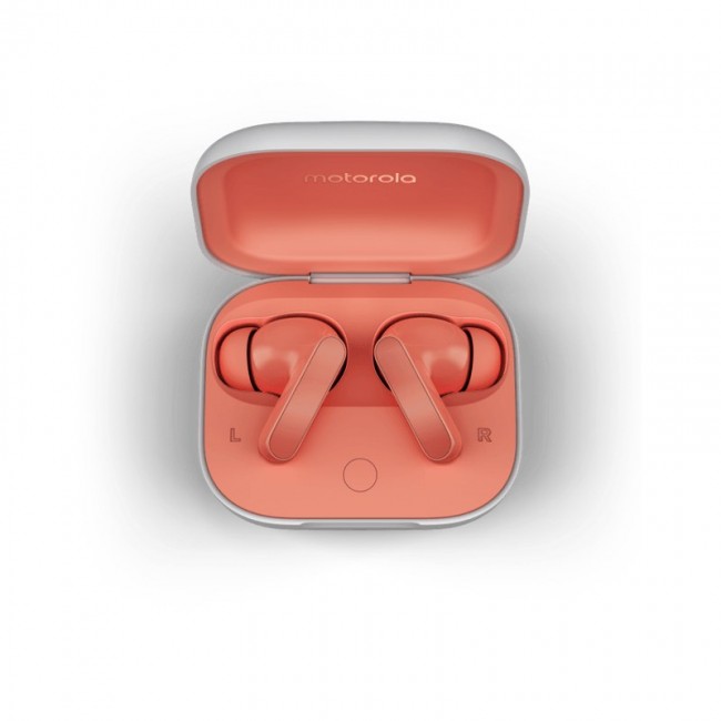 Motorola Moto Buds Headphones Wireless In-ear Calls/Music/Sport/Everyday Bluetooth Coral Motorola Moto Buds Headphones Wireless In-ear Calls/Music/Sport/Everyday Bluetooth Coral