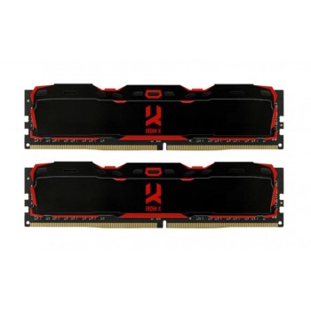 GOODRAM IRDM X 16GB (2x8GB) 3200MHz CL16 - IR-X3200D464L16SA/16GDC Black