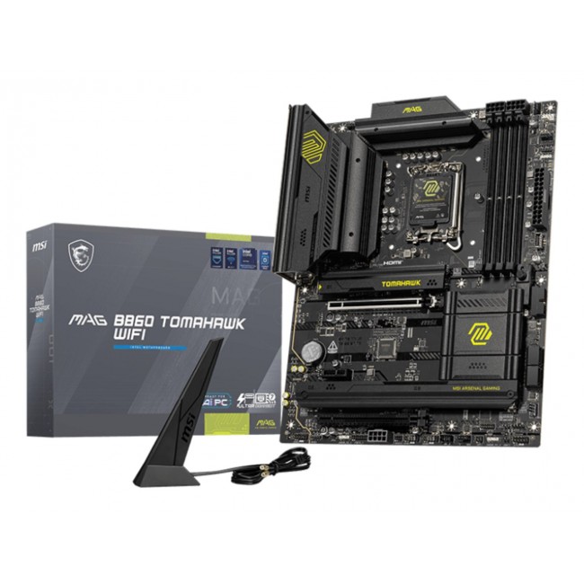 MSI MAG B860 TOMAHAWK WIFI motherboard Intel B860 LGA 1851 (Socket V1) ATX MSI MAG B860 TOMAHAWK WIFI motherboard Intel B860 LGA 1851 (Socket V1) ATX