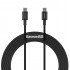 Baseus Superior USB cable USB 2.0 1 m USB C Black
